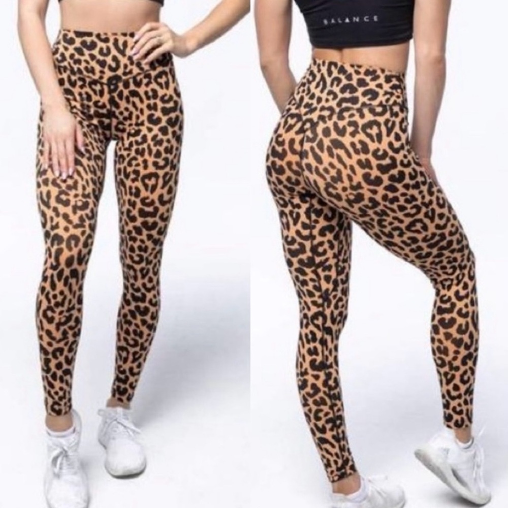 Balance Athletica leopard leggings